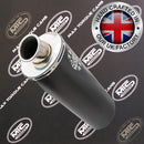1 X Extra Quiet MTC R/H Single outlet DECIBEL KILLER / BAFFLE European Standard from MTC Exhausts