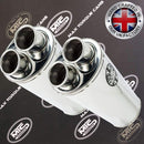 APRILIA RSV 1000 MILLE FACTORY 2004-2010 Motorcycle Exhaust from MTC Exhausts