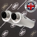 APRILIA RSV 1000 MILLE FACTORY 2004-2010 Motorcycle Exhaust from MTC Exhausts