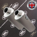 APRILIA RSV 1000 MILLE FACTORY 2004-2010 Motorcycle Exhaust from MTC Exhausts